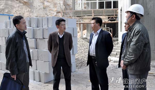 乔振华督查指导小城镇建设工作(组图)--天水在线